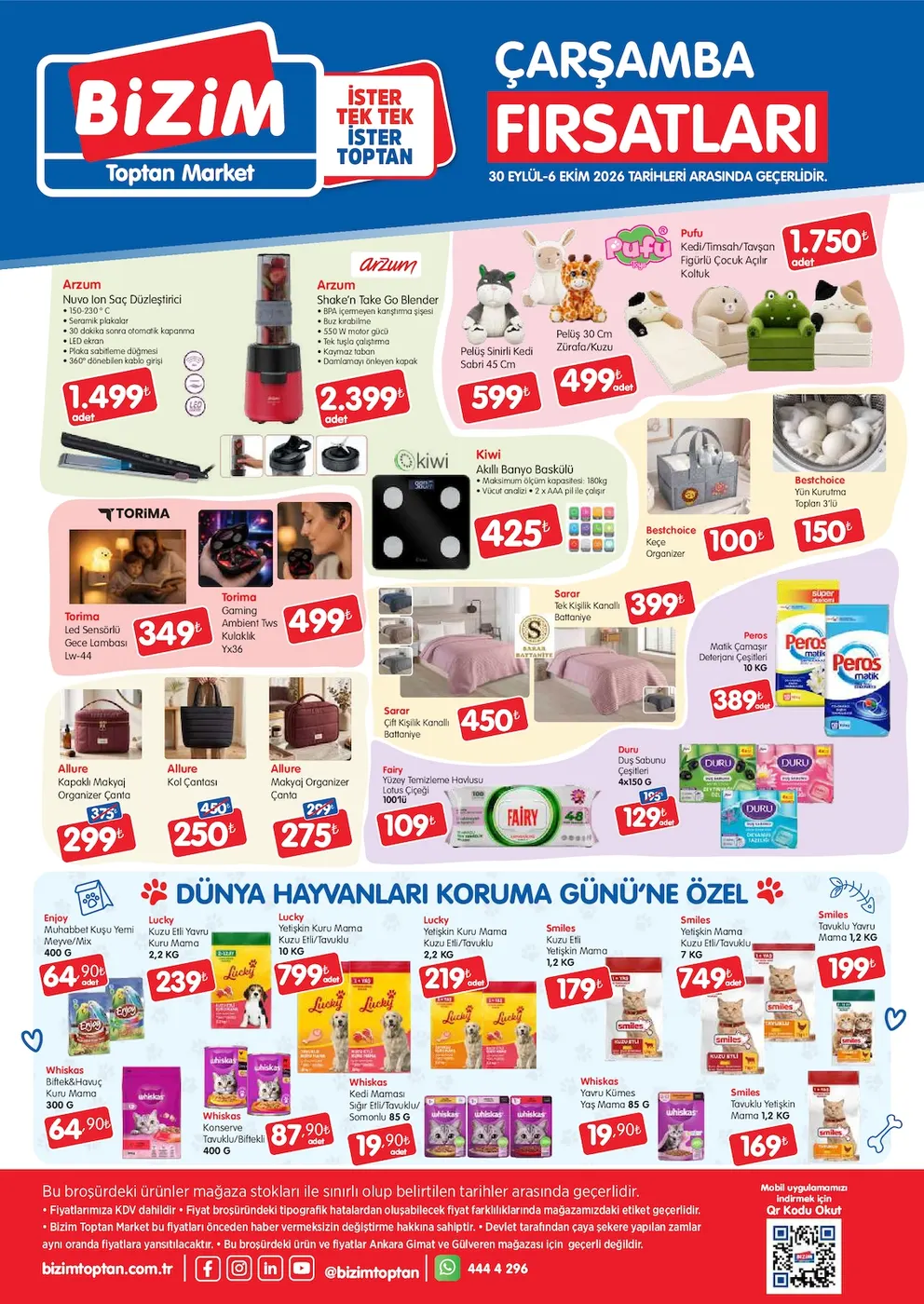 Bizim Toptan Market 30 Eylül-6 Ekim 2026 kataloğu sayfa 3